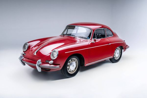 Recently Serviced Ruby Red 1965 Porsche 356C Coupe