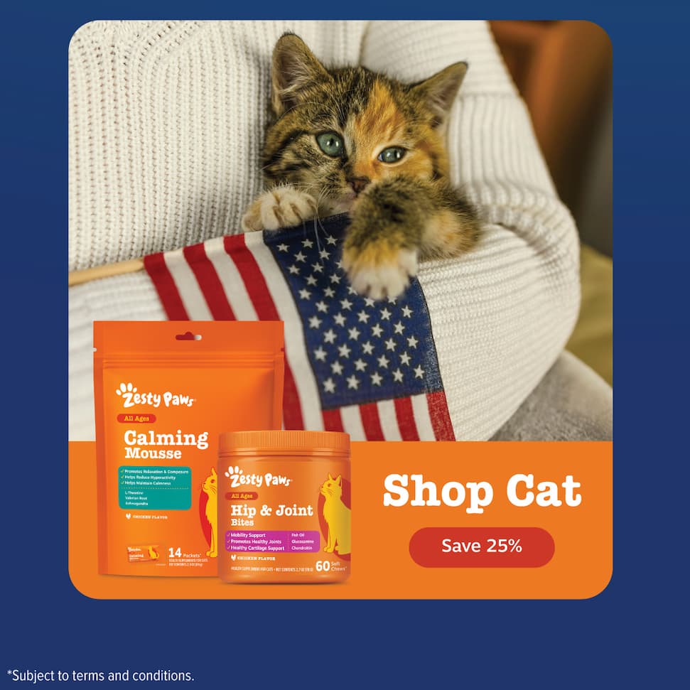 Shop Cat! Save 25%