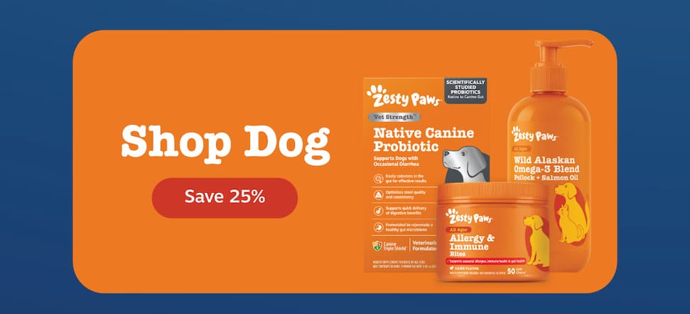 Shop Dog! Save 25%