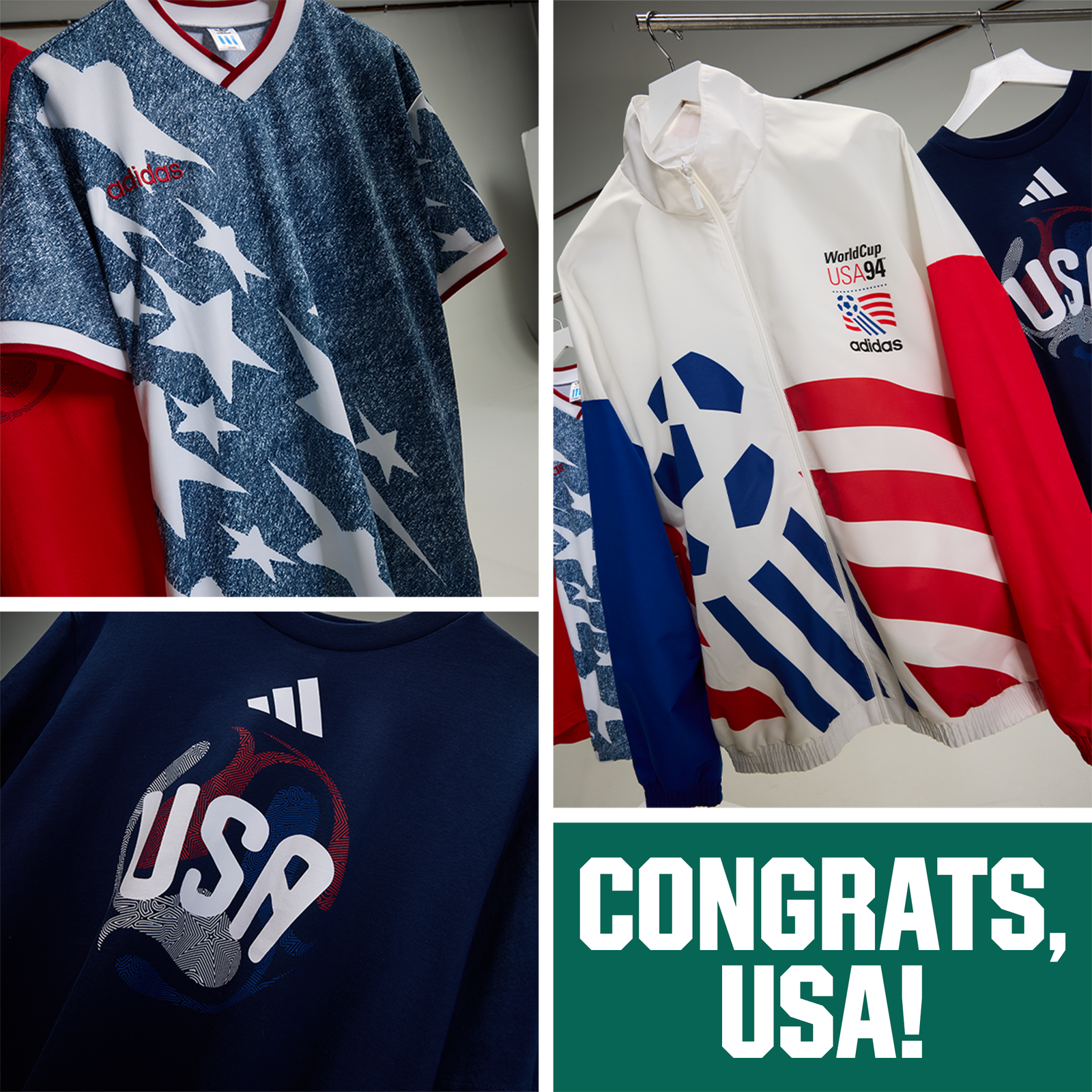 Congrats, USA!