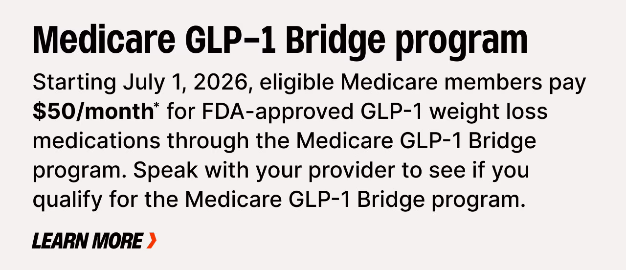 Medicare GLP-1 Bridge program