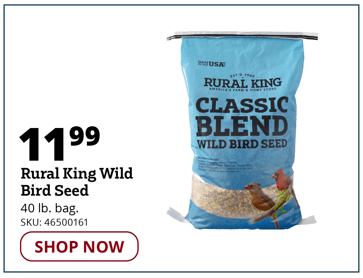 RK Wild Bird Seed