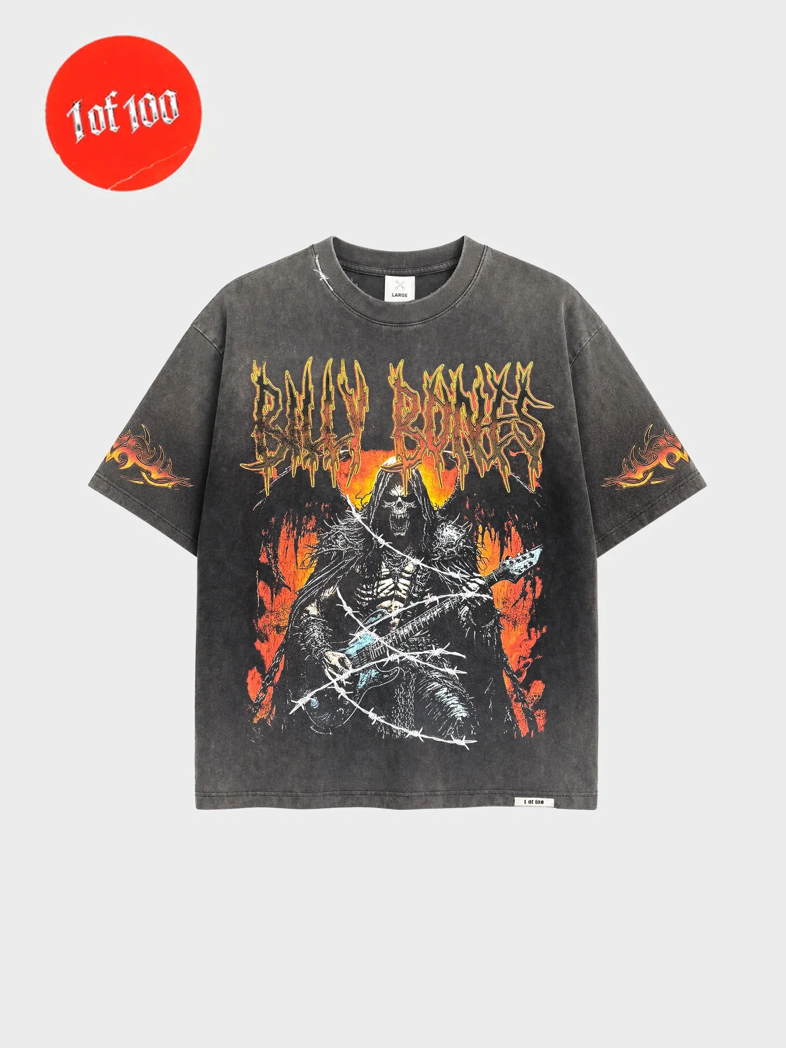 Image of Legacy World Tour Tee - Sunfaded Black