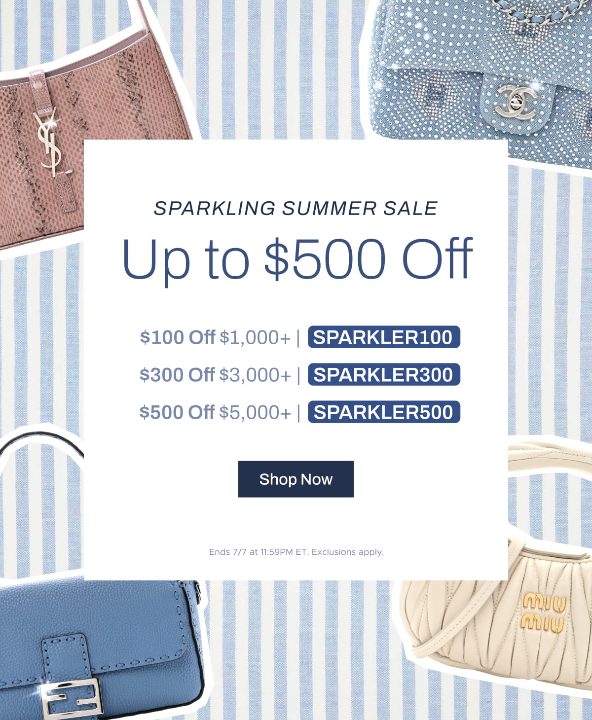 Sparkling Summer Sale