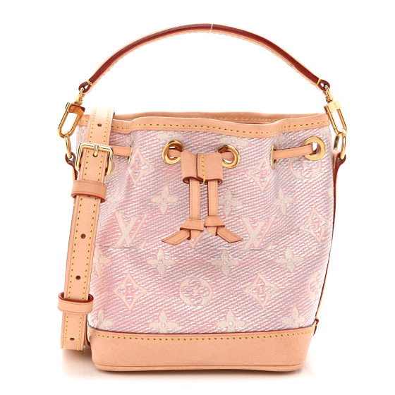 LOUIS VUITTON Monoglam Nano Noe Rose