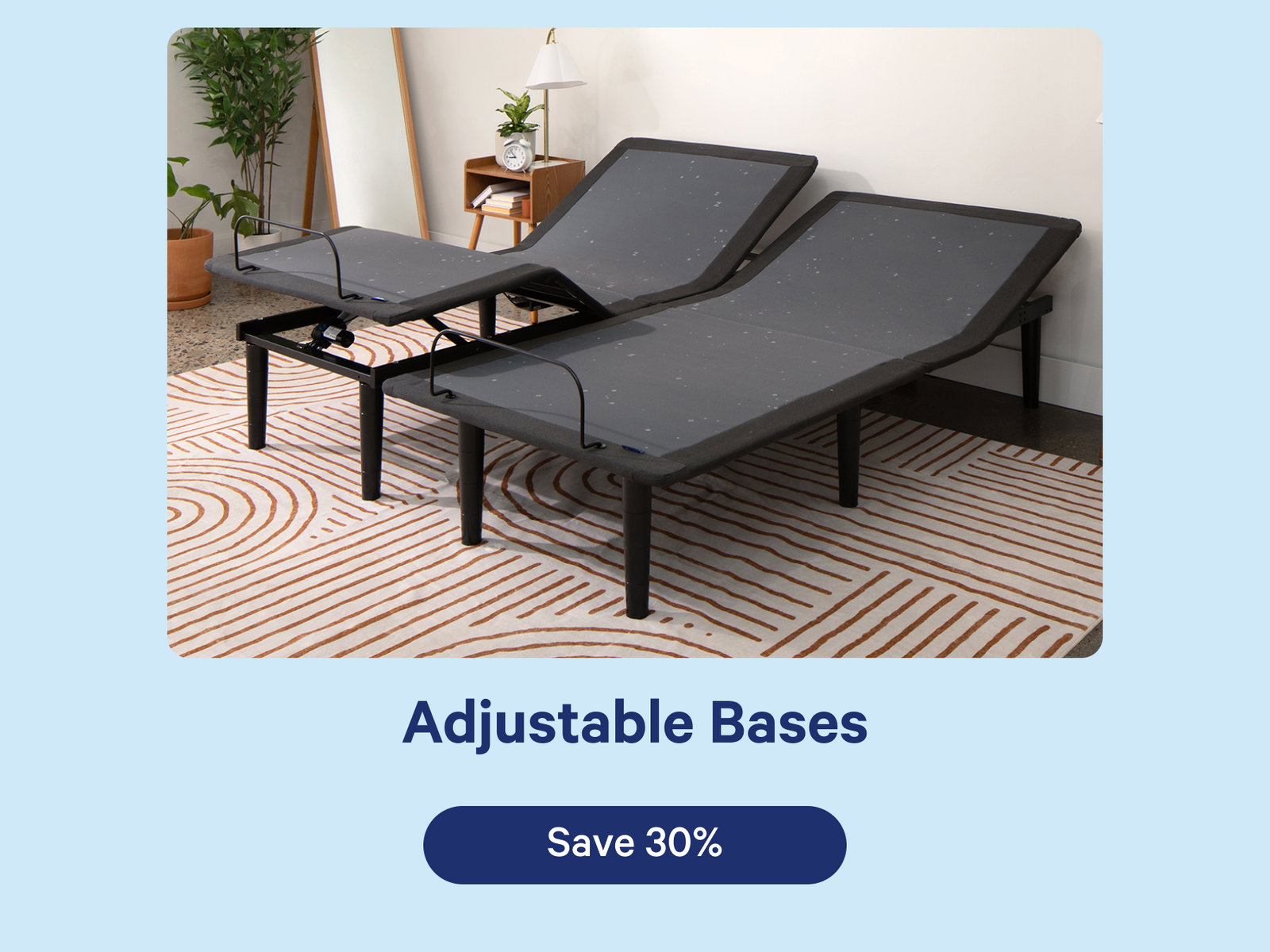 Adjustable bases