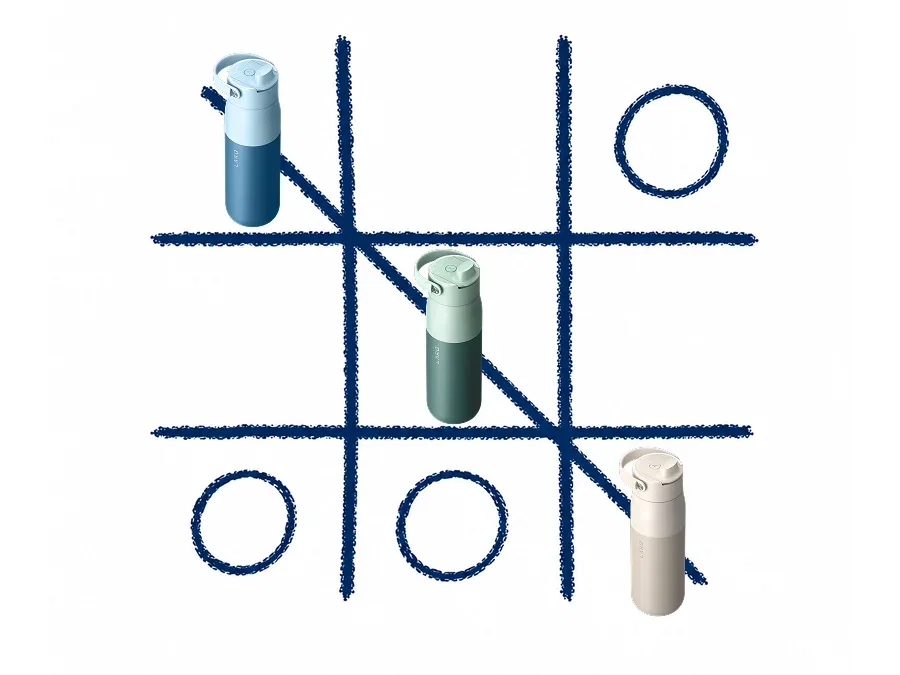 LARQ tic tac toe