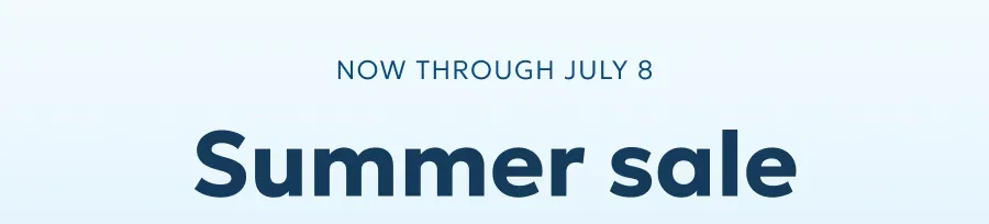 Summer sale