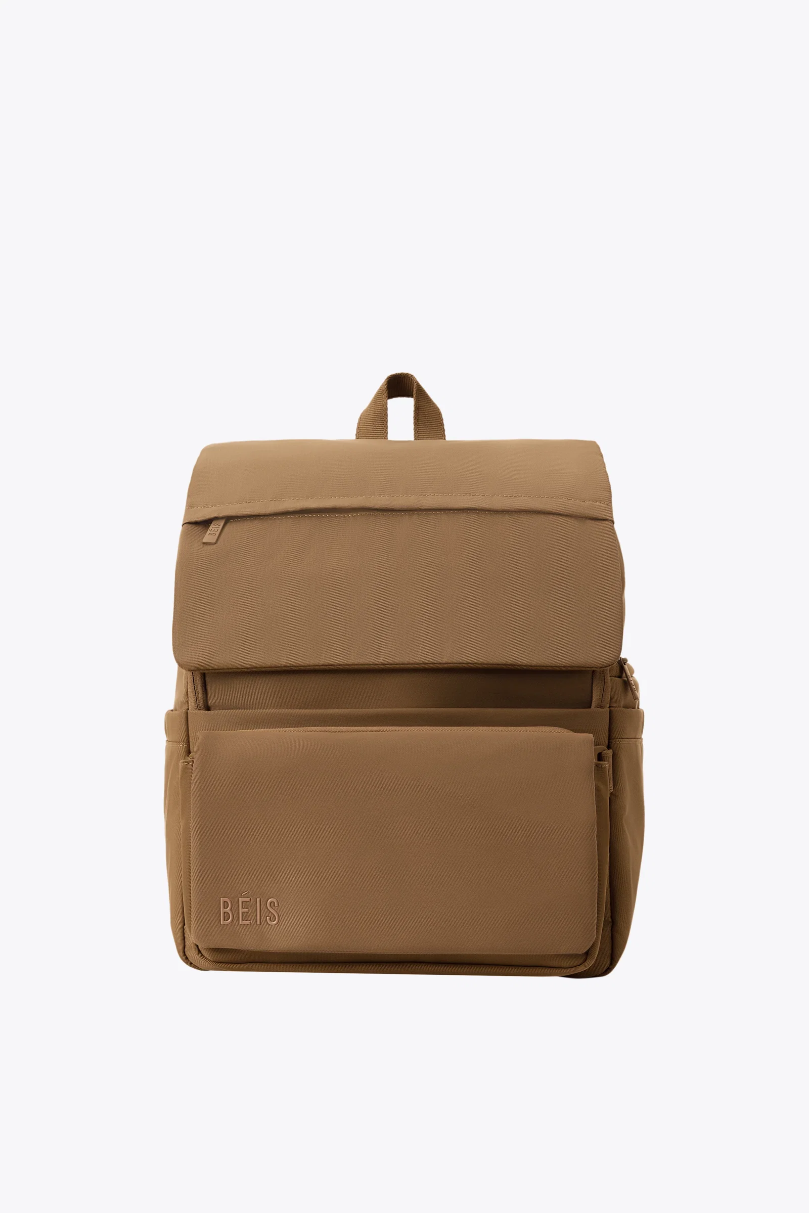Image of The Ultimate Diaper Backpack in Camel