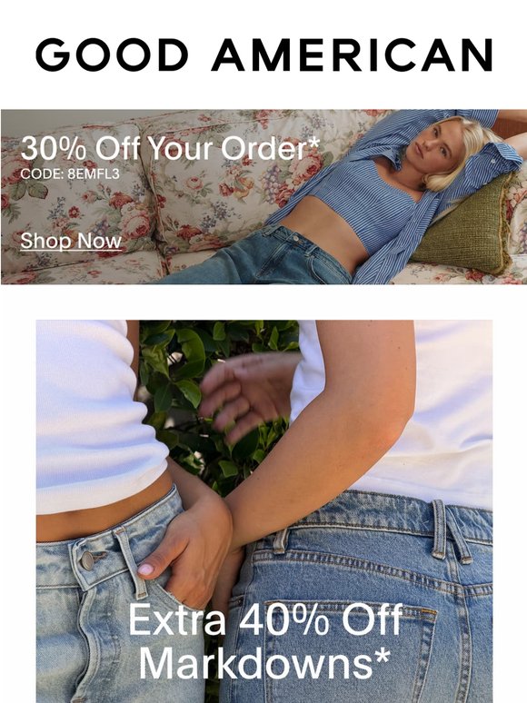 Take an extra 40% off the good stuff
