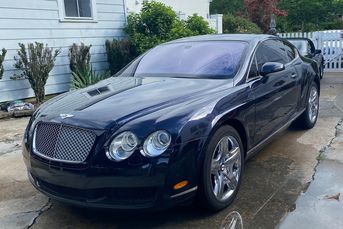 Twin Turbo 2005 Bentley Continental GT Coupe in a Rare Color Combo