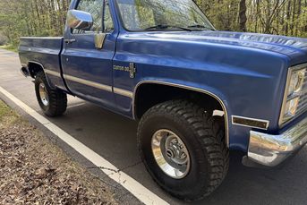 Driver Ready 1986 Chevrolet K10 Custom Deluxe Short Bed 4x4