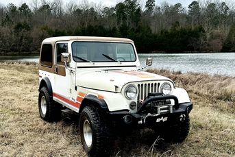 Original Survivor 1976 Jeep CJ-7 with Levi’s Interior