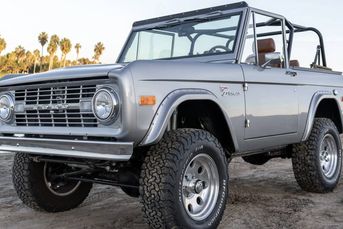 1966 Ford Bronco 4x4 Restomod With a Third-Gen Coyote V8