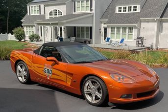 1 of 500 Built: 2007 Chevrolet Corvette Indy 500 Pace Car Replica Convertible