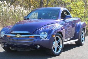 Beautifully Maintained 2004 Chevrolet SSR Convertible in Rare Ultra Violet Metallic with 47,943 Miles