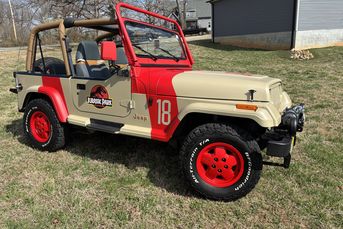 1992 Jeep Wrangler Sahara Jurassic Park Replica Build