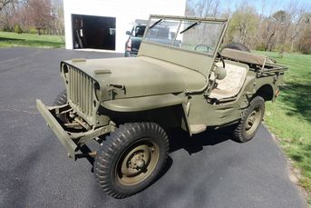 Mostly Restored WWII Jeep: 1945 Willys MB 4x4
