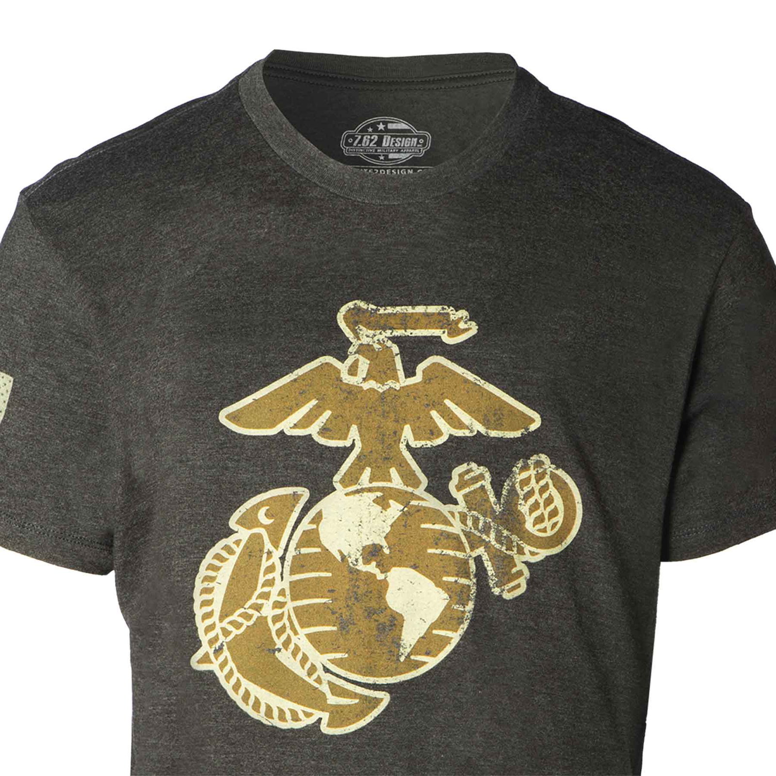 Image of Vintage-Look Graphic Marine Corps EGA T-shirt