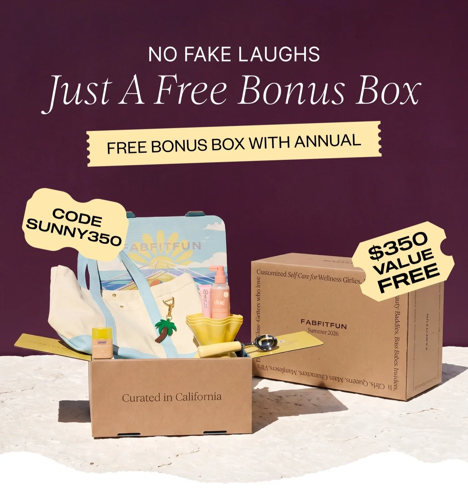 NO FAKE LAUGHS | Just A Free Bonus Box | FREE BONUS BOX WITH ANNUAL