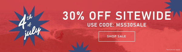 30% OFF SITEWIDE