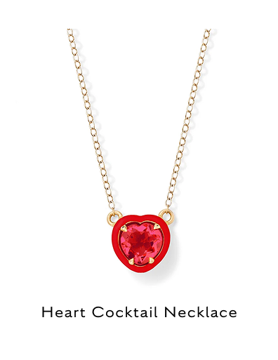 Heart Cocktail Necklace