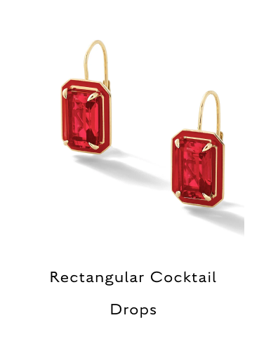 Rectangular Cocktail Drops