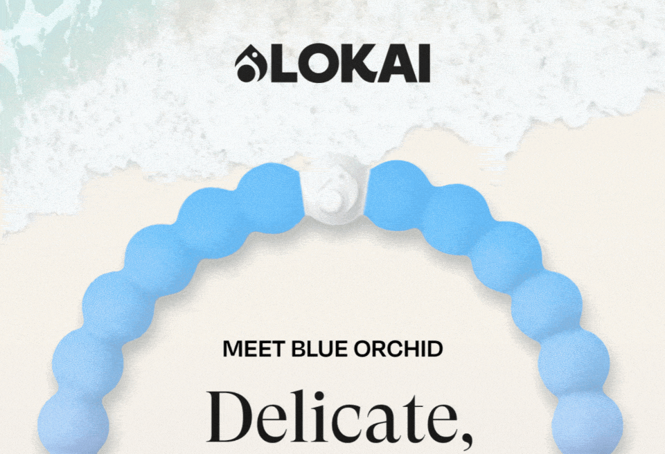 Lokai | Meet Blue Orchid Delicate,