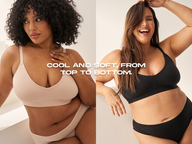 Cool and soft, from top to bottom.