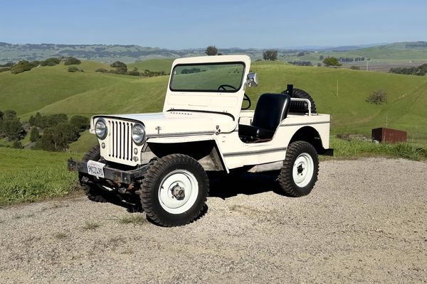 1948 Willys Jeep CJ-2A 4x4 Survivor with Fold-Down Windshield and Dual Tanks