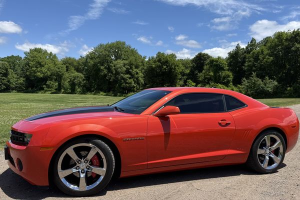 First-Year Fifth Gen: 2010 Chevrolet Camaro RS in Inferno Orange