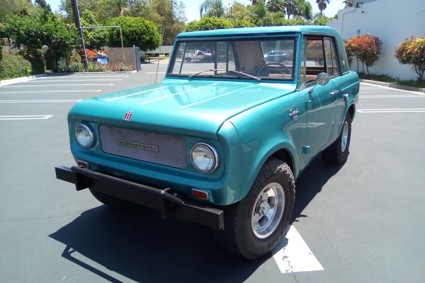 1966 International Harvester Scout 800 Sportop 4x4 With New Paint and Upholstery