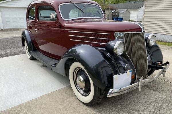 Previously Refurbished 1936 Ford Model 68 Tudor Touring Sedan