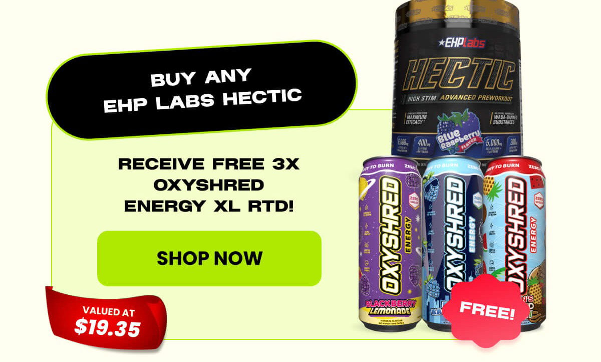 Buy any EHP Labs Hectic | SHOP NOW 