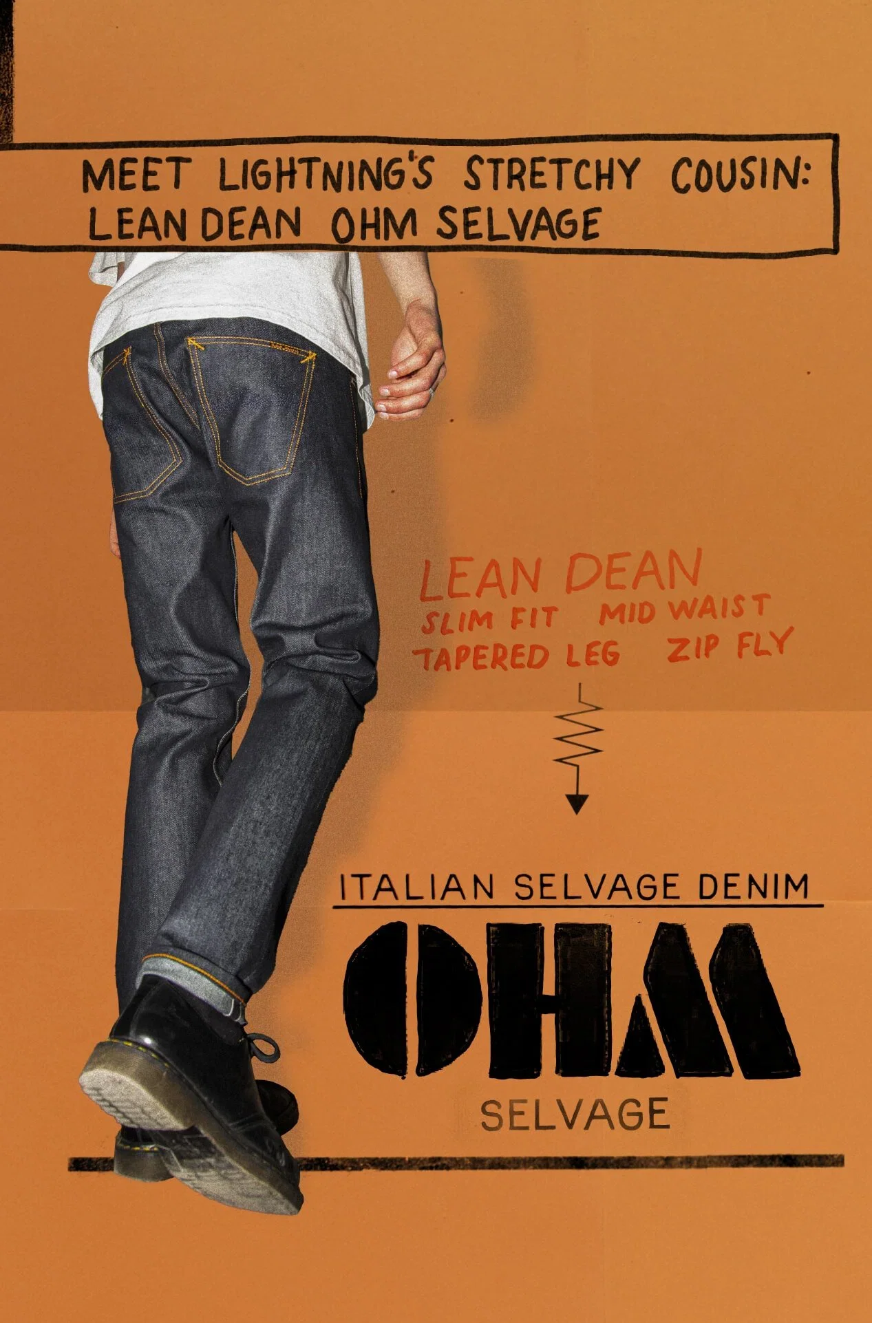 Lean Dean Ohm Selvage Selvage