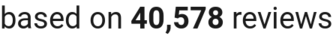 number of reviews