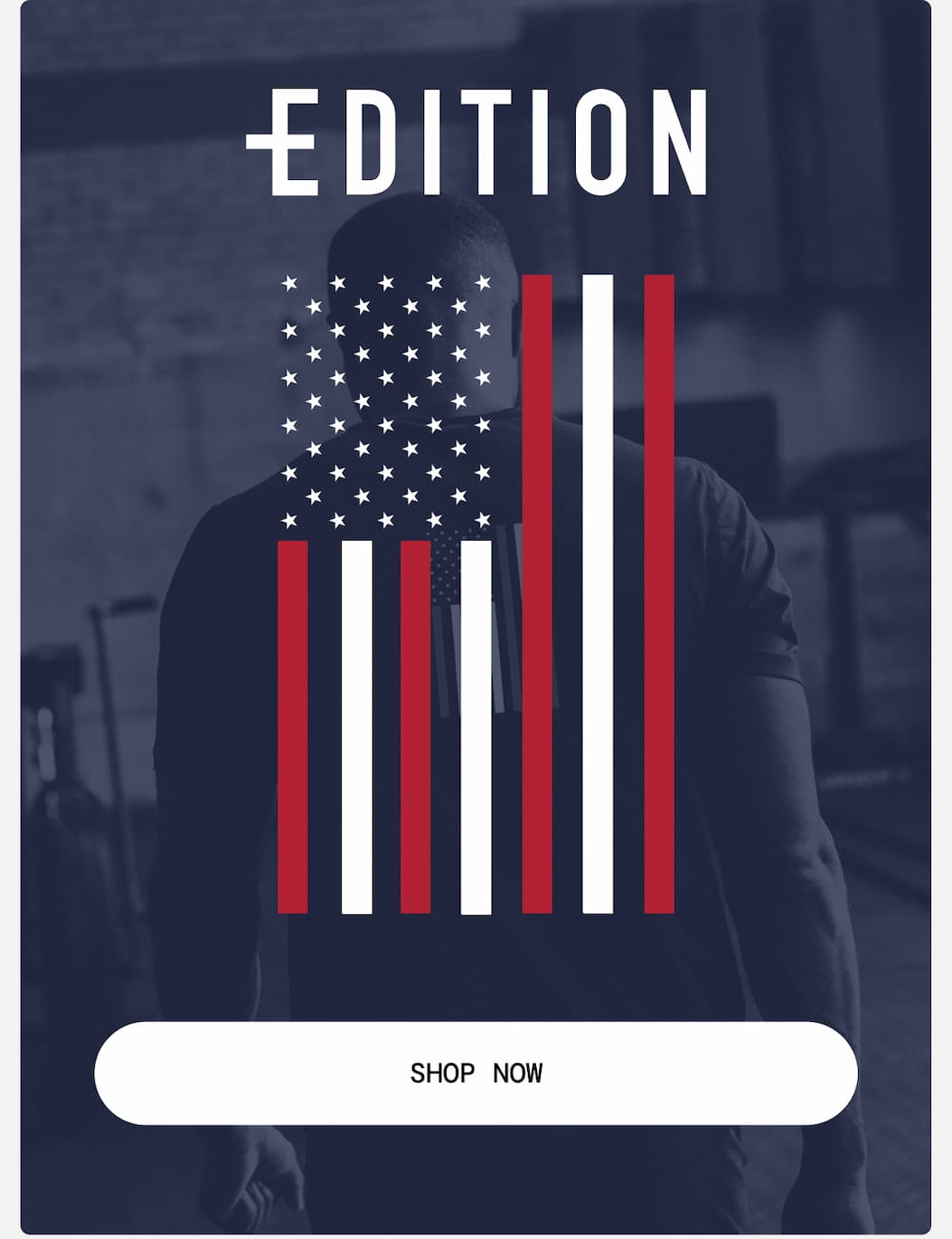 Limited Edition: Fourth of July Flag Interval Shirt