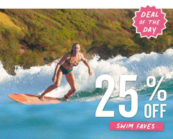 25% off New Swim