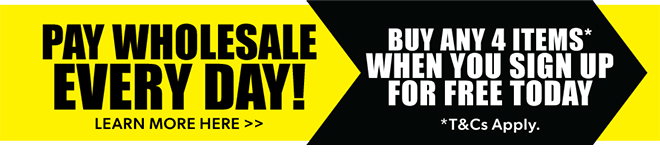 Pay Wholesale Every Day!