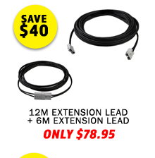 12m Extension Lead + 6m Extension Lead