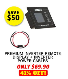 Premium Inverter Remote Display + Inverter Power Cables
