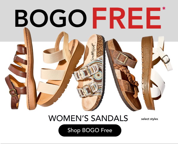 BOGO Free Women's sandals shop bogo free select styles 