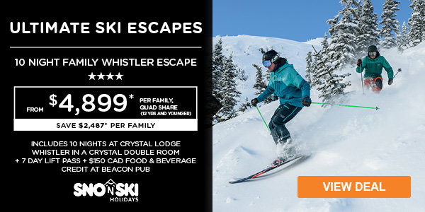 Sno n Ski: Family Whistler Escape