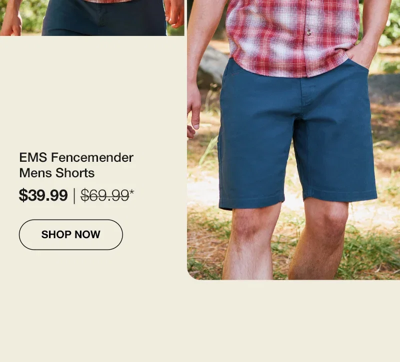 EMS mens fencemender shorts