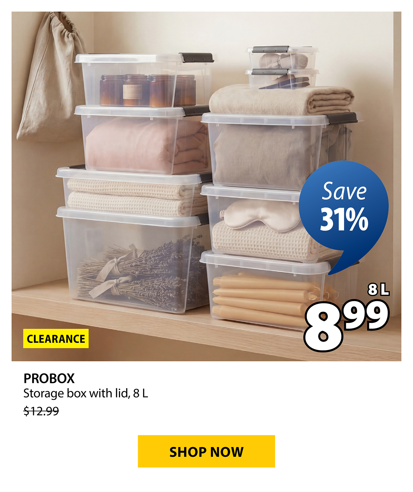 PROBOX  Storage box with lid | Save 31%