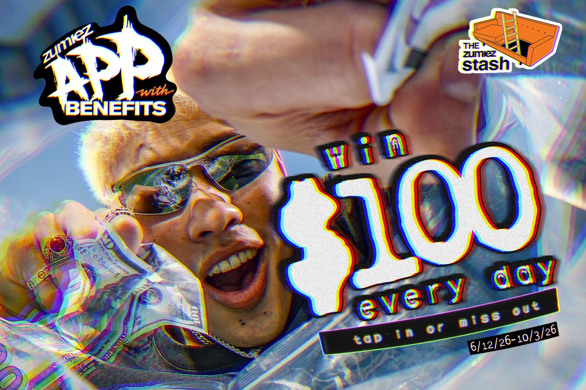  Enter to Win a $100 Zumiez Gift Card! Download the Zumiez App on the Google Play Store or the iOS store to enter.