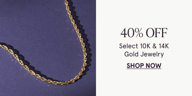 Yellow gold rope chain. 40% OFF Select 10K &  14K Gold Jewelry. Click here to shop now