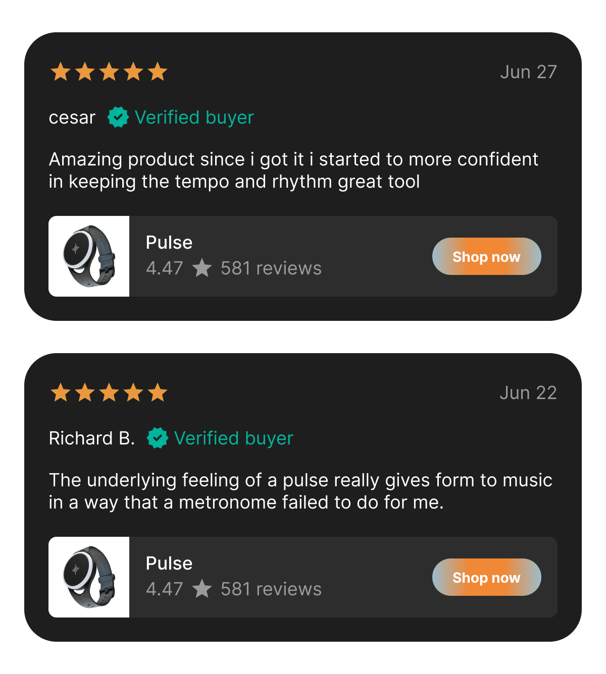 Pulse reviews