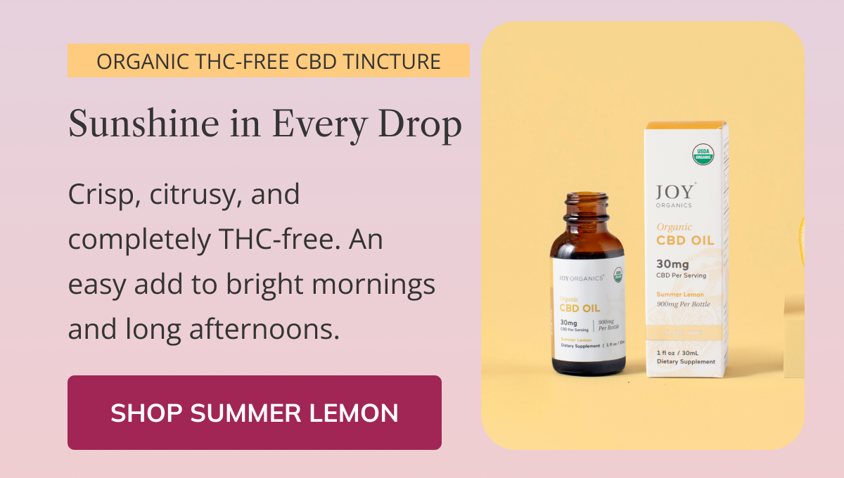 Organic THC-Free CBD Tincture