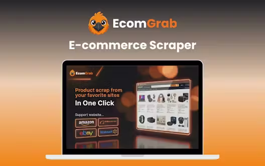 EcomGrab – E-commerce Scraper | Lifetime Access